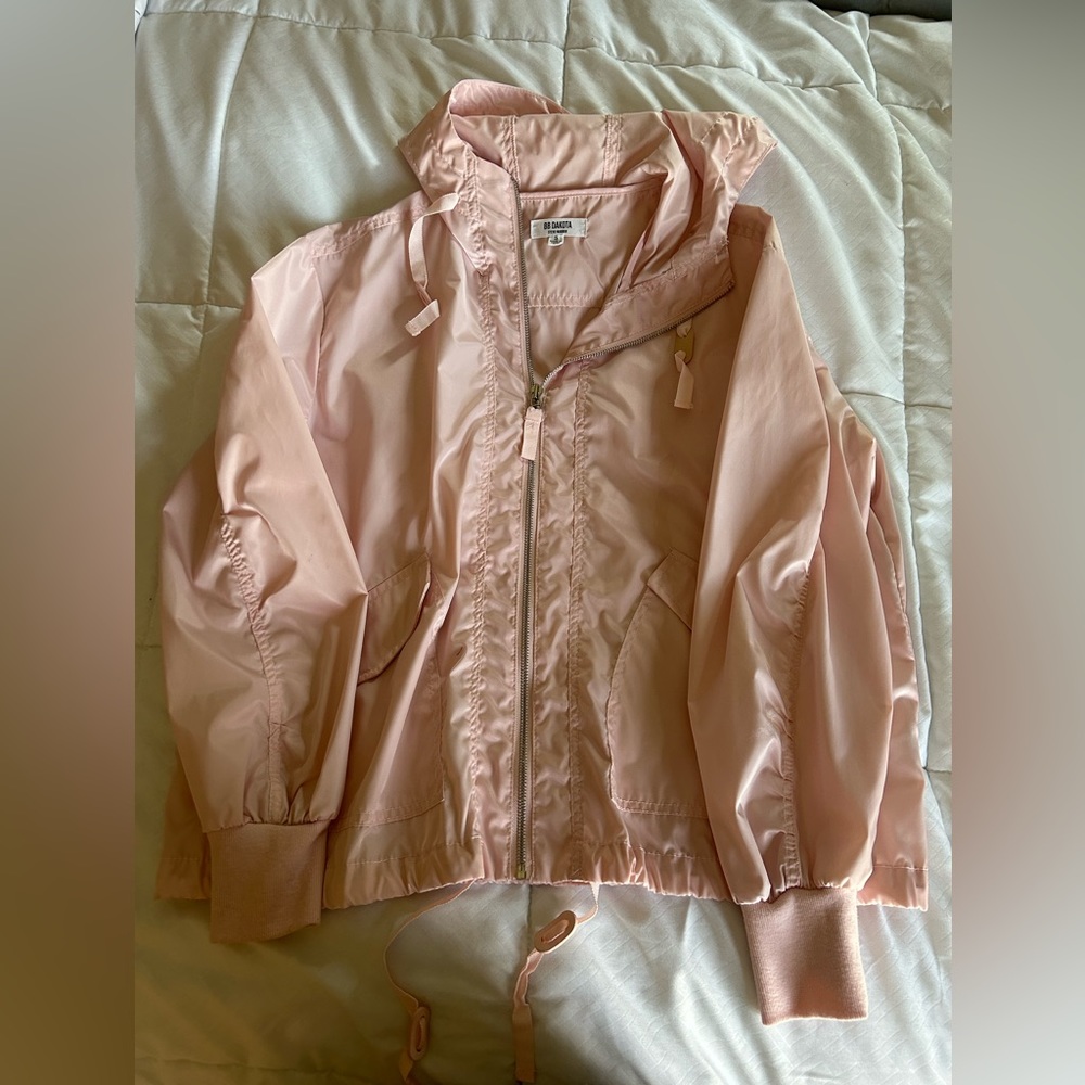 BB Dakota Steve Madden pink windbreaker jacket